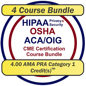 EPICourses HIPAA - OSHA - ACA-OIG CME Bundle Logo - Medium