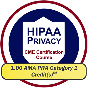 HIPPA PRIVACY CME Certification Course