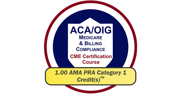EPICourses ACA-OIG Medicare Billing Compliance CME Logo - Large